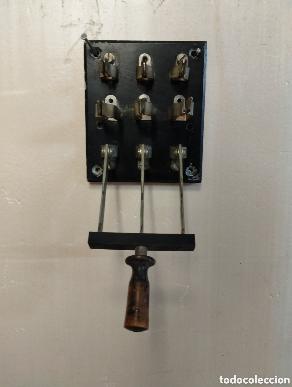Antig&uuml;edades: Interruptor industrial - Foto 10