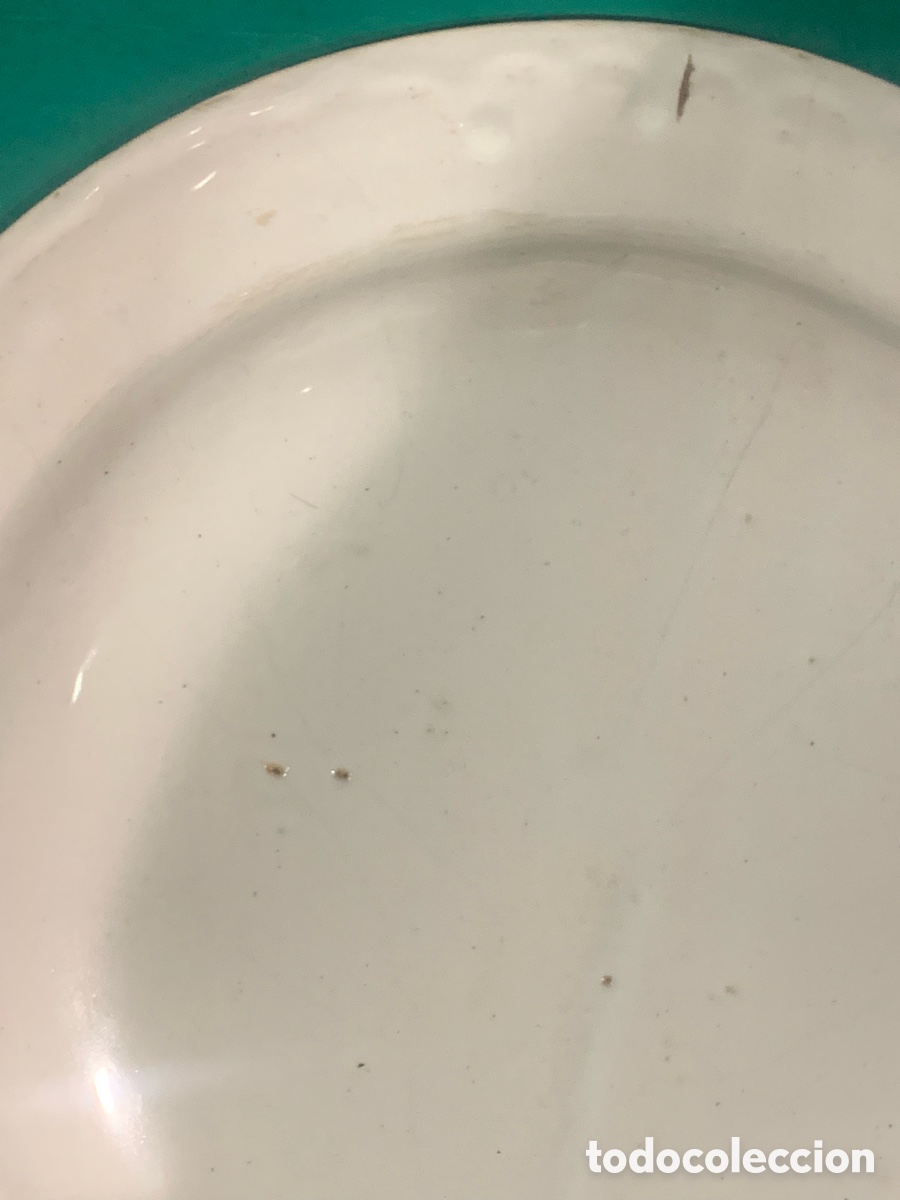 Antig&uuml;edades: Plato de cer&aacute;mica de Manises - Foto 9