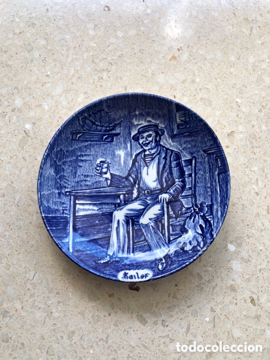 Antig&uuml;edades: 2 Platillos Cer&aacute;mica Inglesa - Foto 3