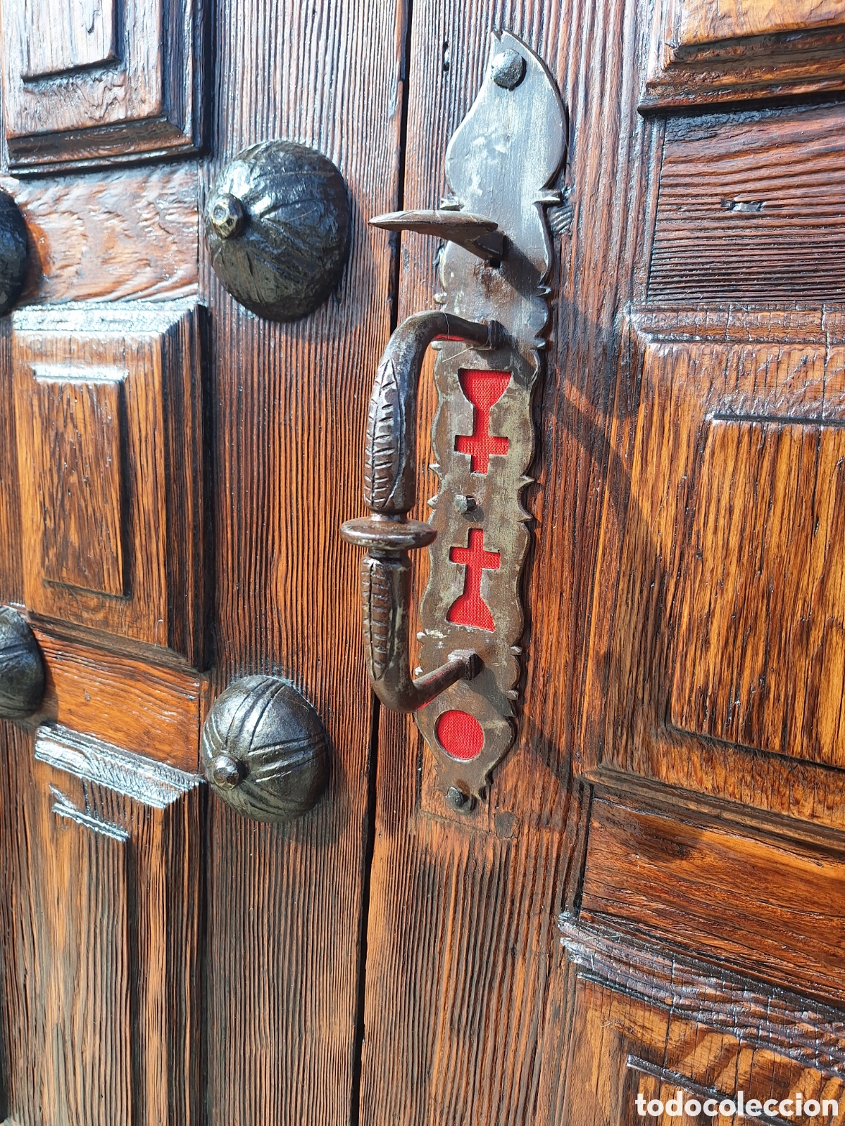 Antig&uuml;edades: Port&oacute;n antig&uuml;o de dos hojas - Foto 2