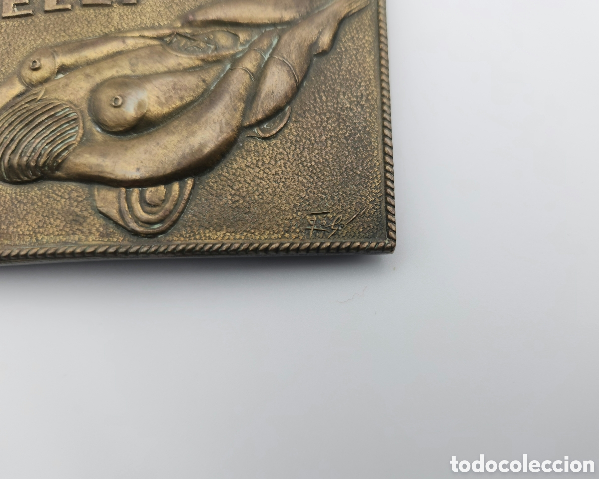 Antig&uuml;edades: Hebilla cintur&oacute;n Pirelli Salvador Dal&iacute; - Foto 4