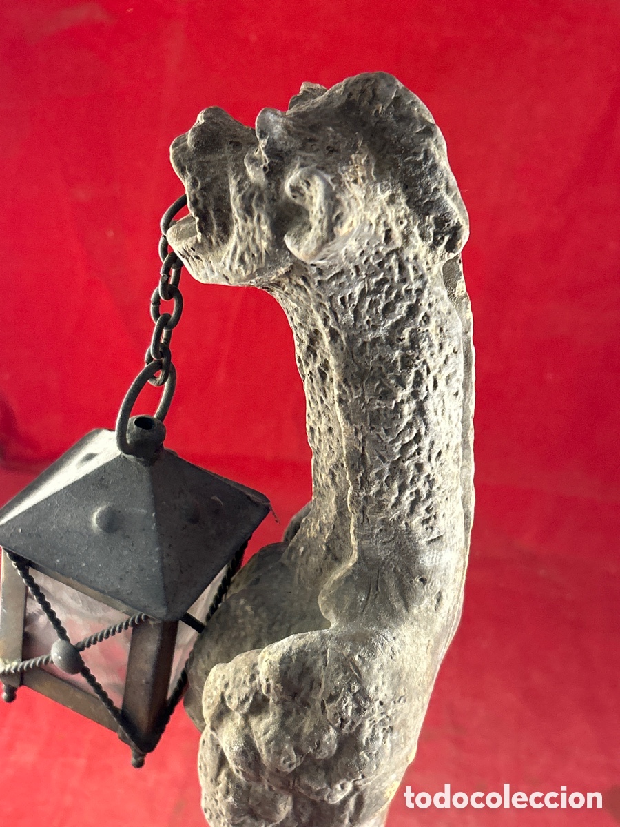 Antig&uuml;edades: G&Aacute;RGOLA CON LAMPARA - Foto 7