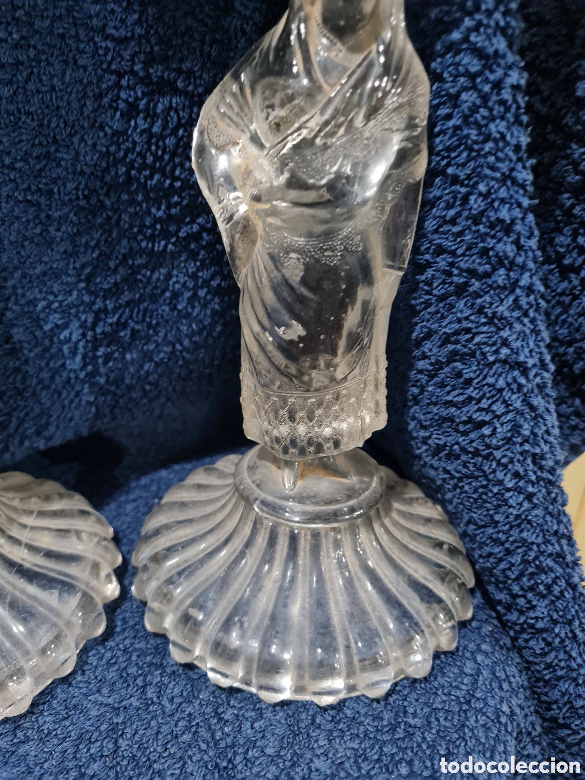 Antig&uuml;edades: Pareja de candelabros antiguos - Foto 3