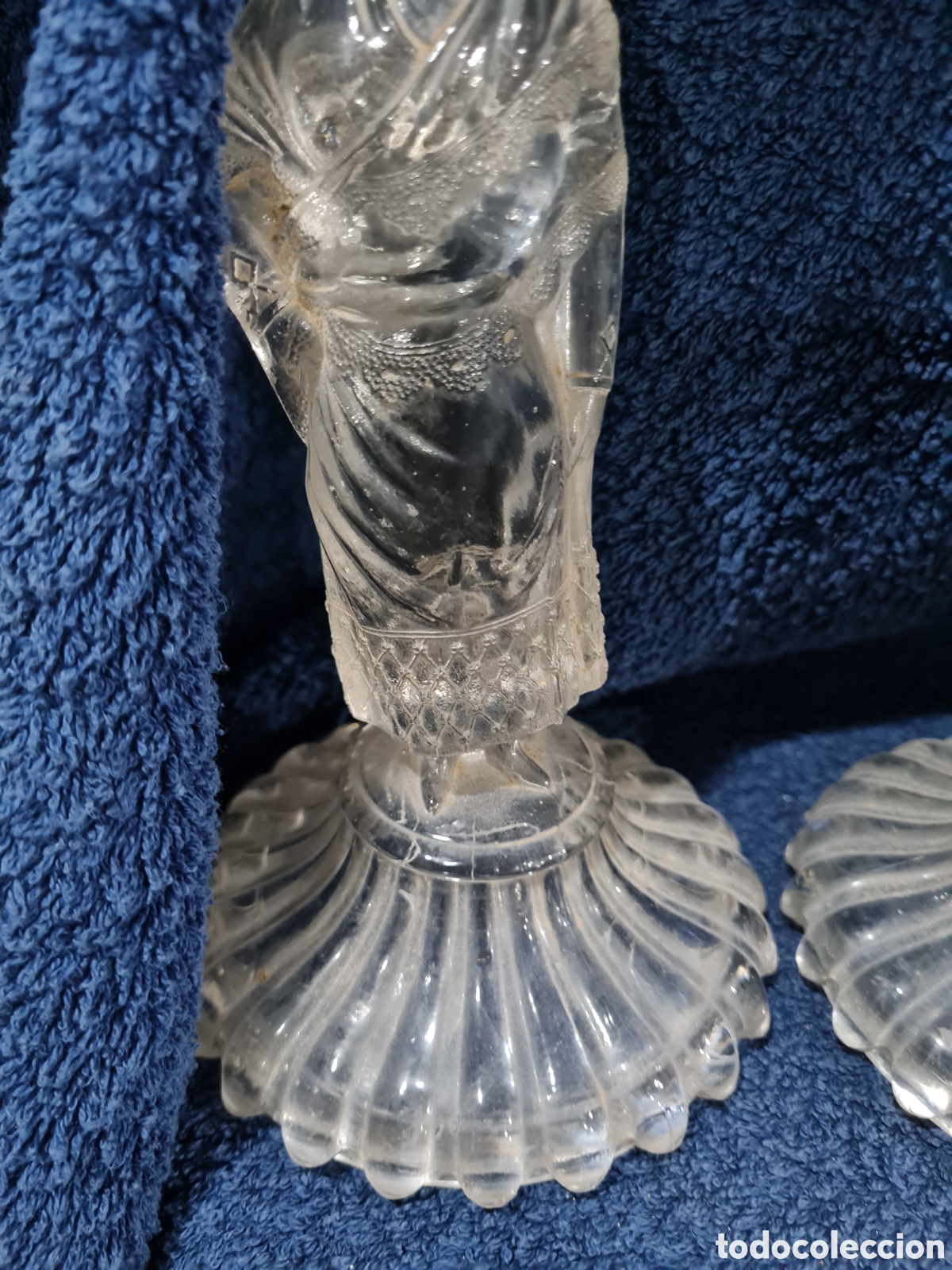 Antig&uuml;edades: Pareja de candelabros antiguos - Foto 4