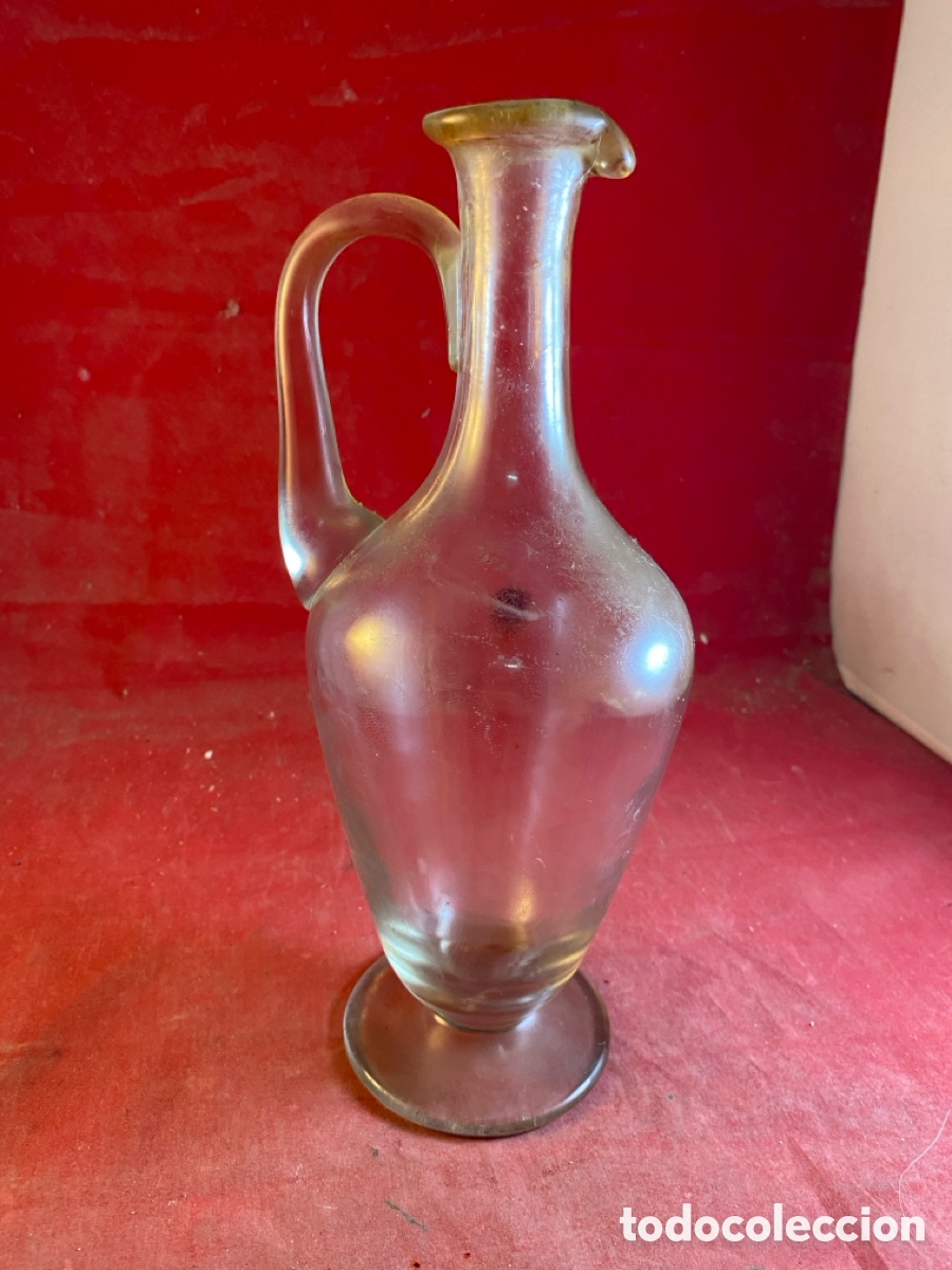 Antig&uuml;edades: Antigua Jarra de cristal - Foto 2