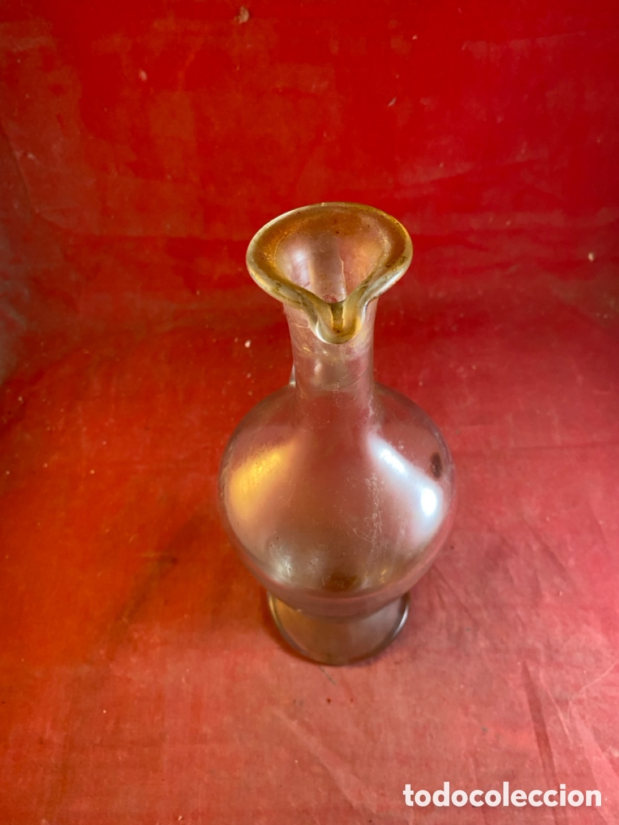 Antig&uuml;edades: Antigua Jarra de cristal - Foto 3