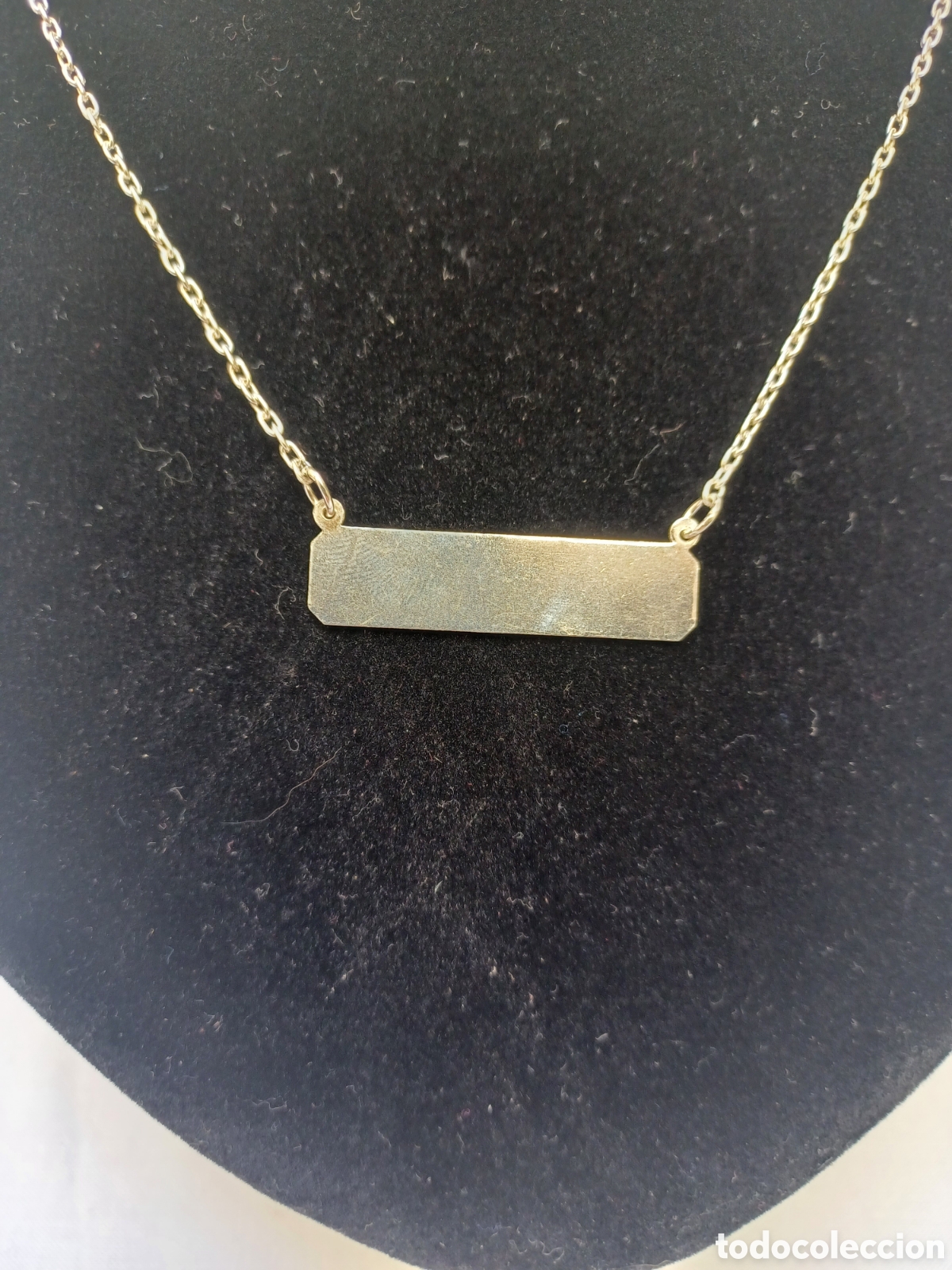 Antig&uuml;edades: Collar de plata. 6gr. - Foto 3