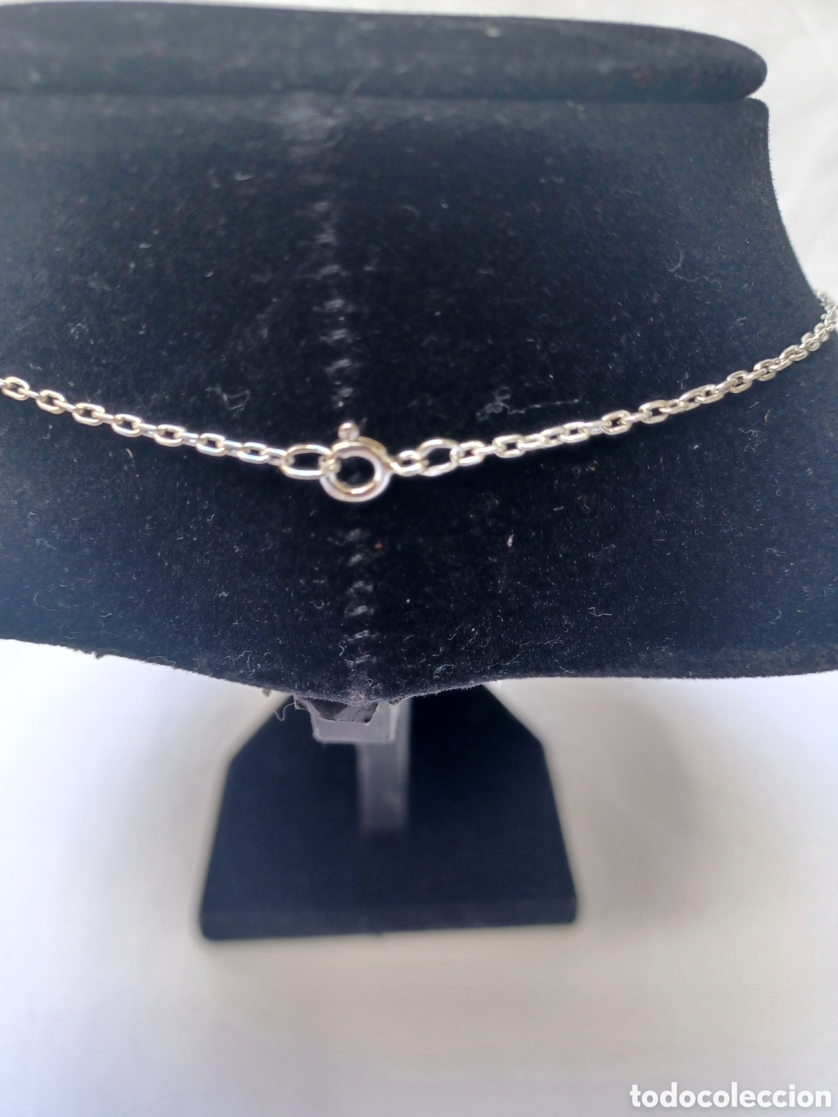 Antig&uuml;edades: Collar de plata. 6gr. - Foto 4