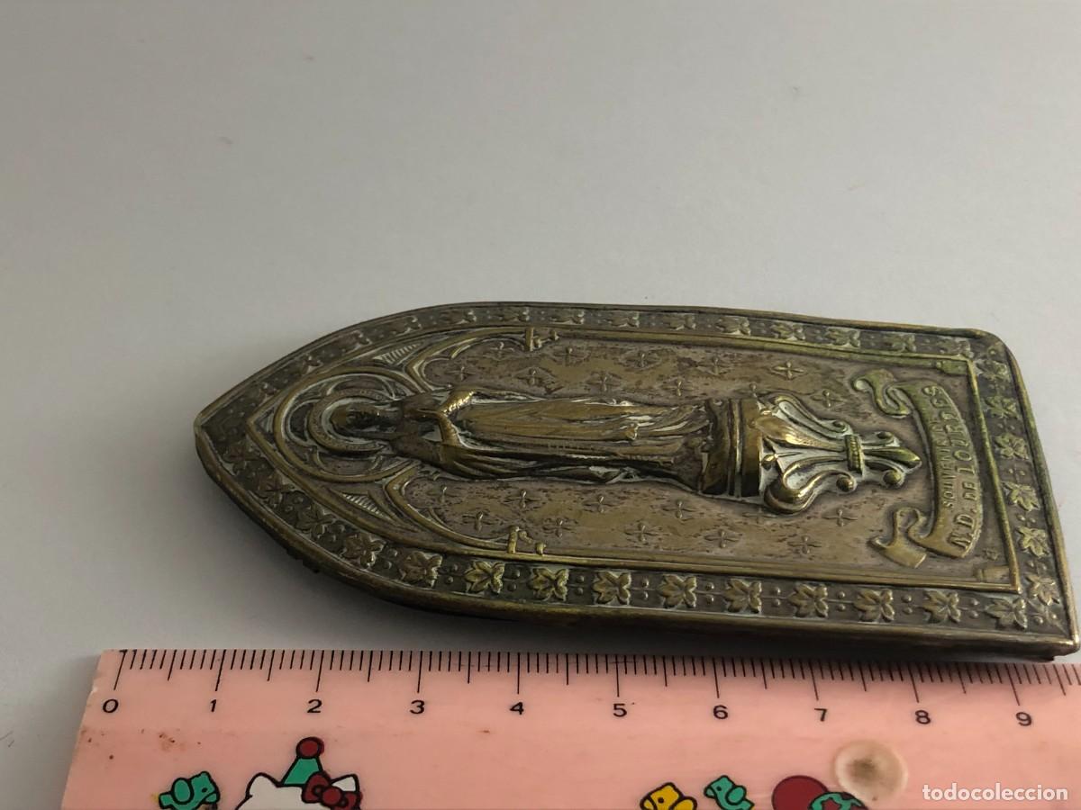 Antig&uuml;edades: Virgen de Lourdes de sobremesa - Foto 9