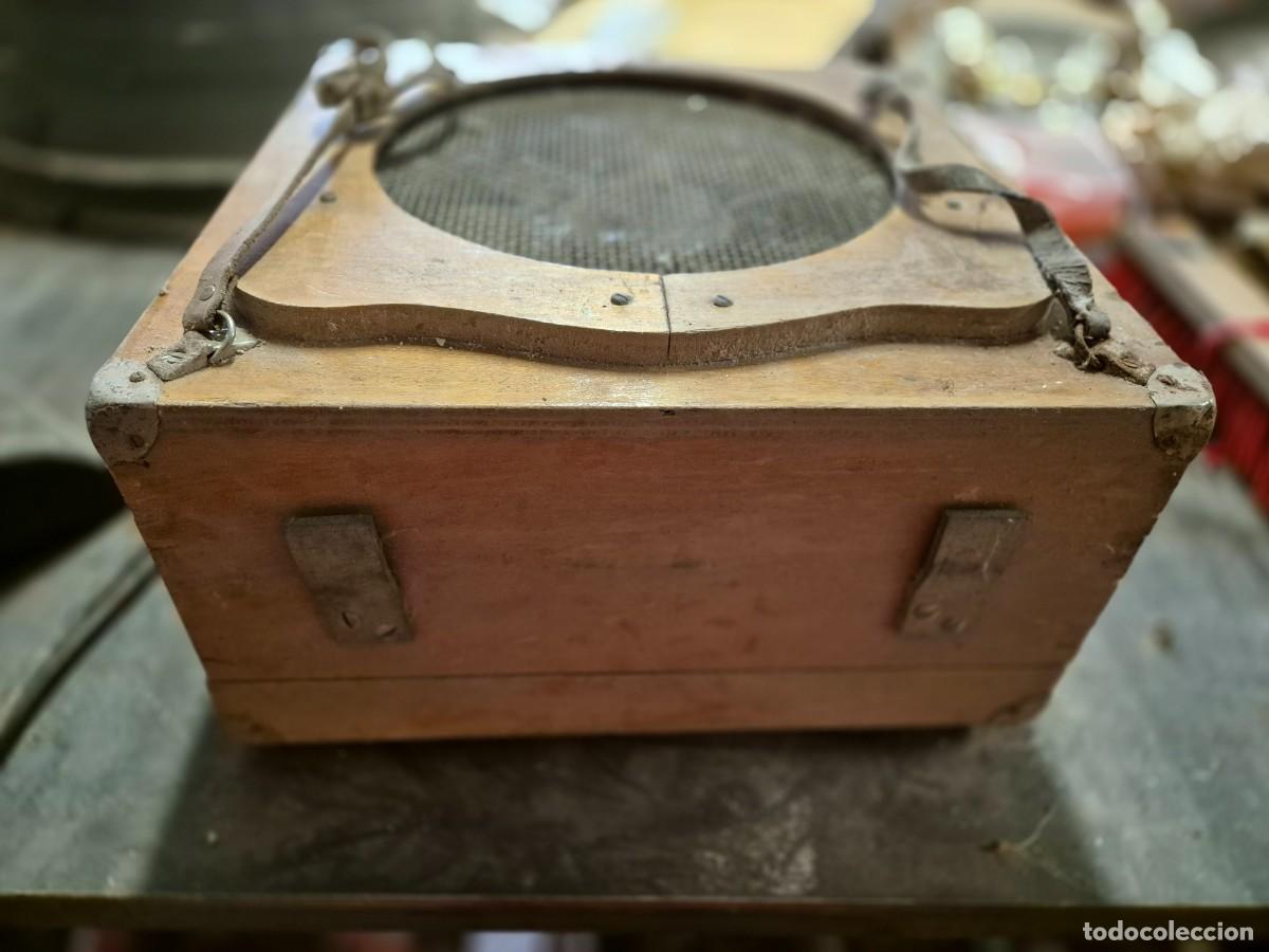 Antig&uuml;edades: Ventilador madera telefonica - Foto 4