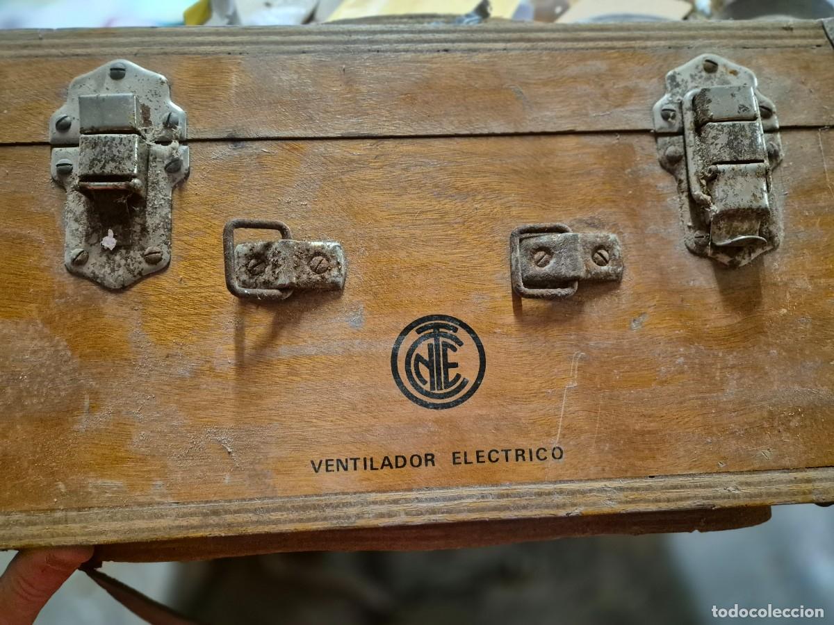 Antig&uuml;edades: Ventilador madera telefonica - Foto 7