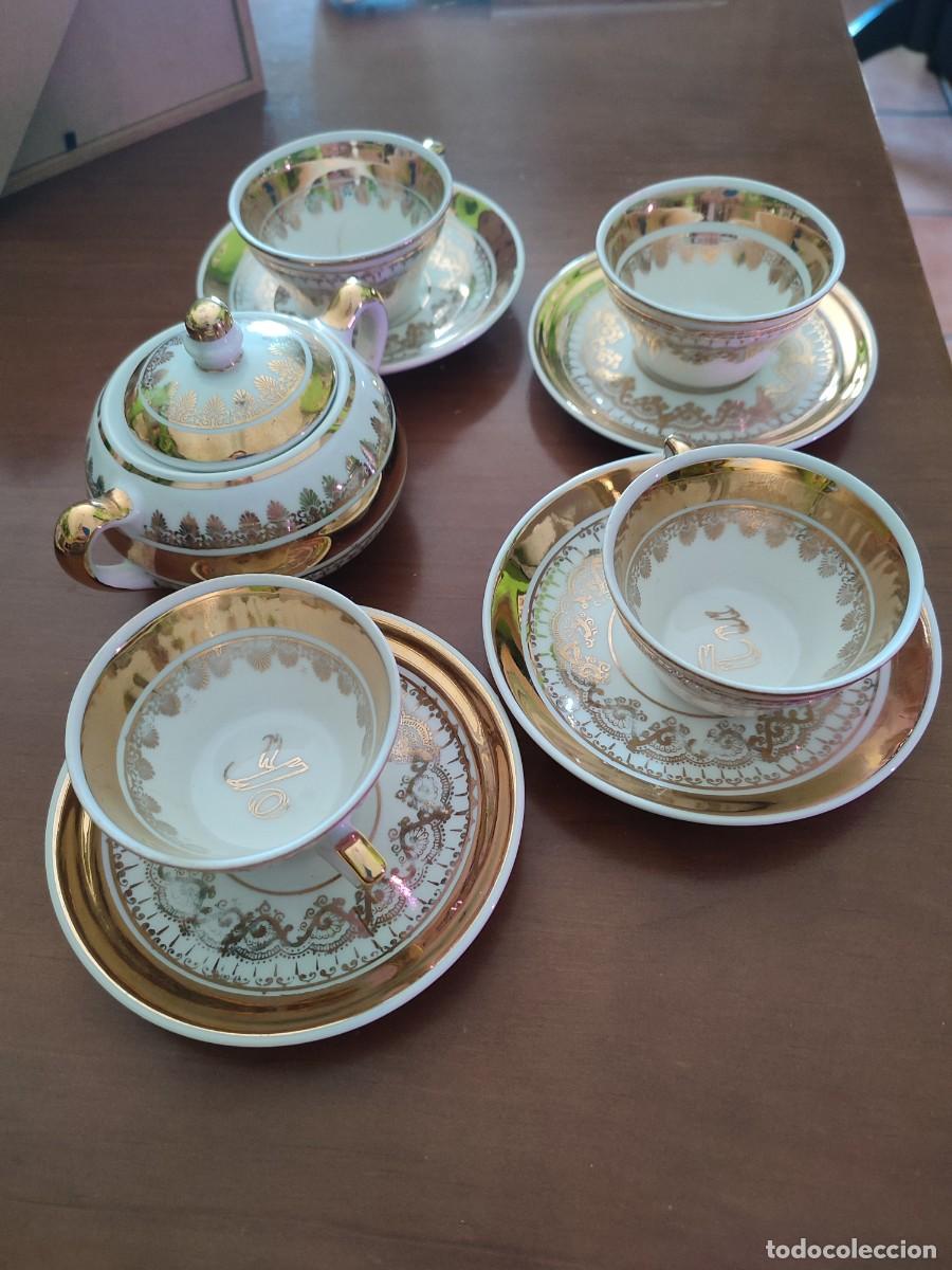 Antig&uuml;edades: juego de caf&eacute; antiguo &rdquo;tu y yo&rdquo; - Foto 1