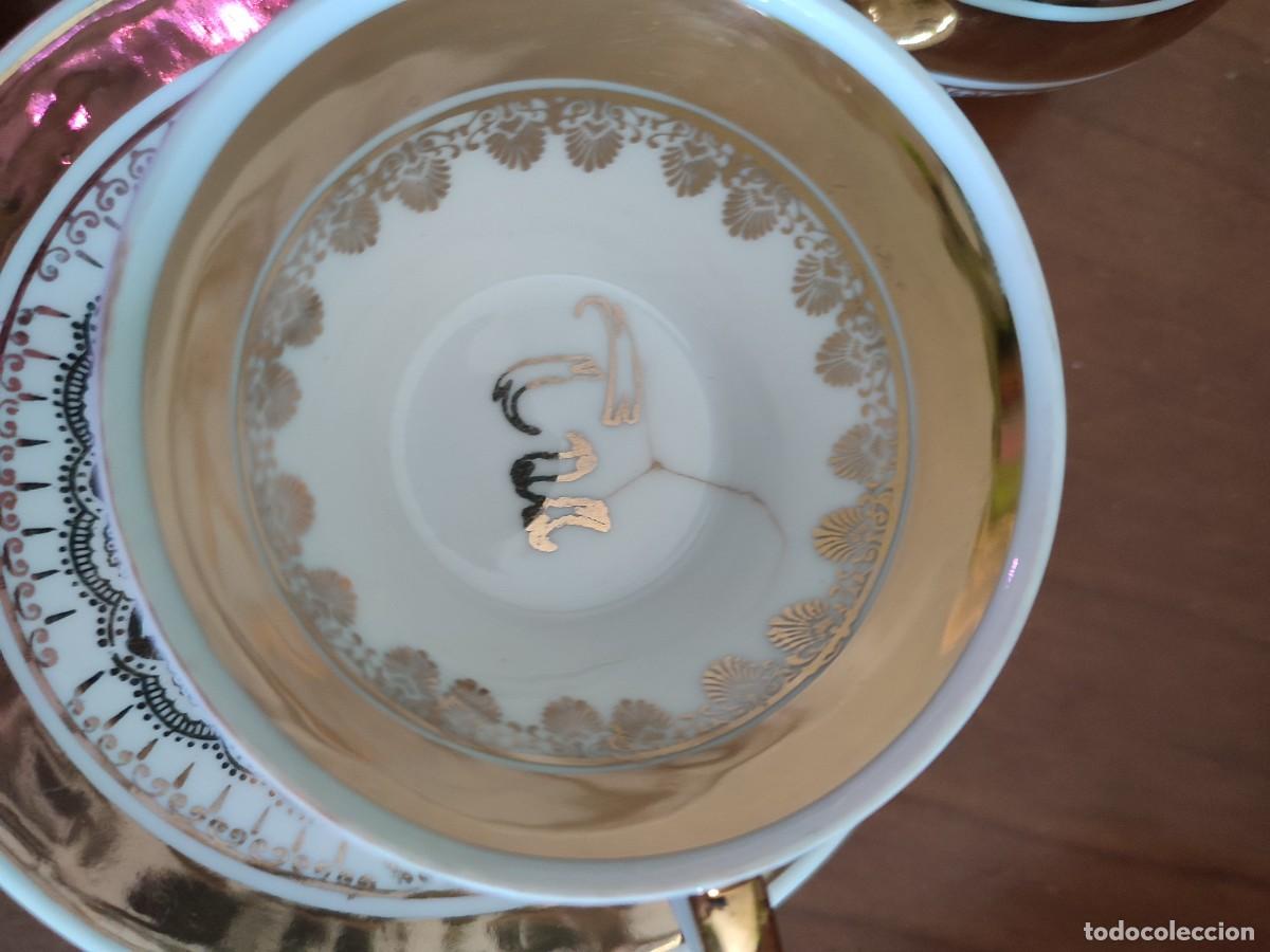 Antig&uuml;edades: juego de caf&eacute; antiguo &rdquo;tu y yo&rdquo; - Foto 6