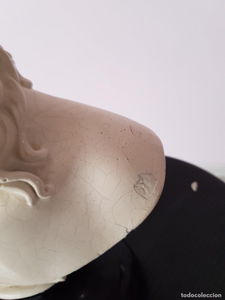 Antig&uuml;edades: Busto Eros escayola esmaltada - Foto 3
