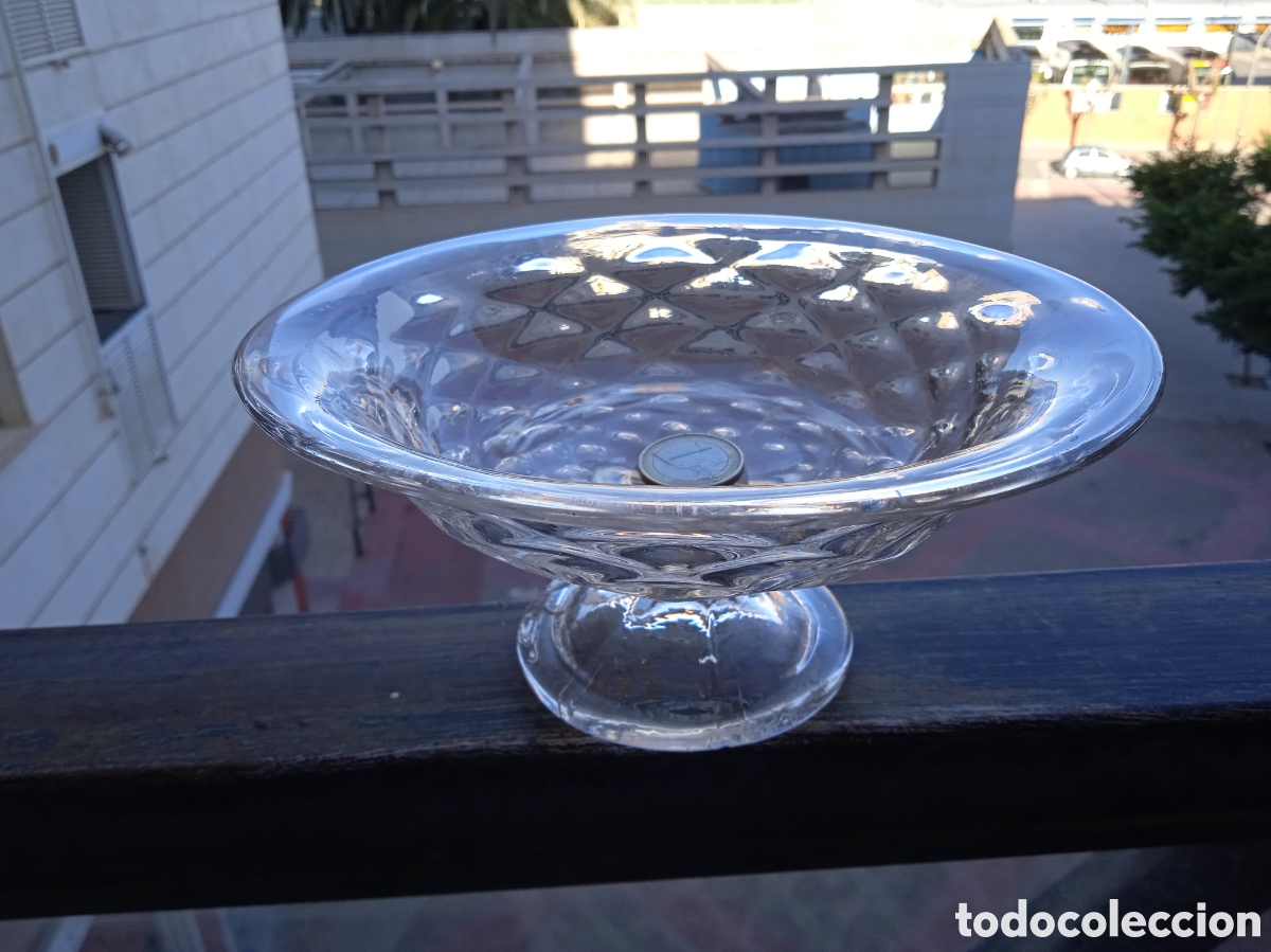 Antiques: ANTIGUO FRUTERO CRISTAL DE SANTA LUC&Iacute;A CARTAGENA