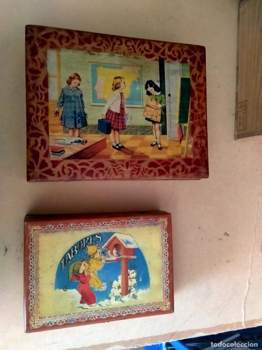 Antig&uuml;edades: cajitas costurero - Foto 1
