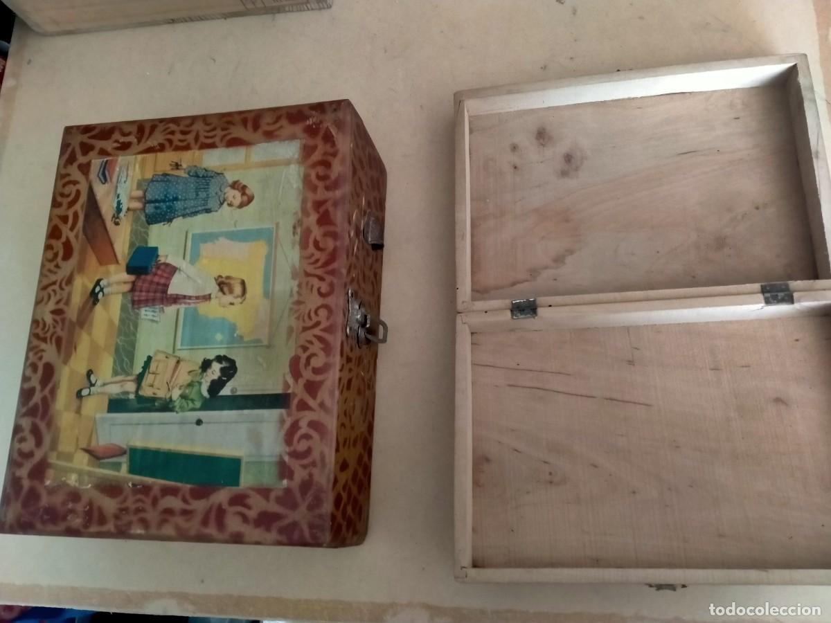 Antig&uuml;edades: cajitas costurero - Foto 2