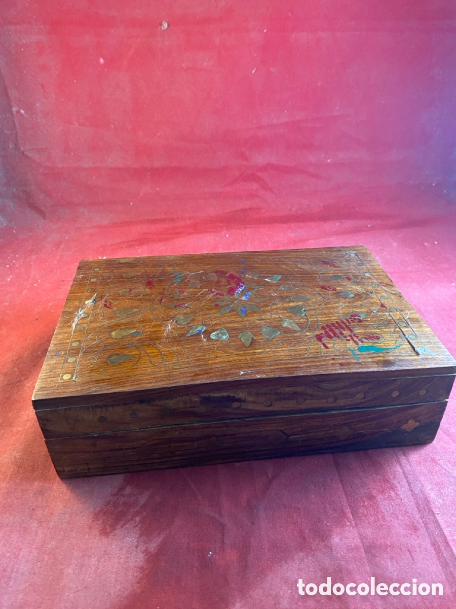 Antig&uuml;edades: Caja madera - Foto 1