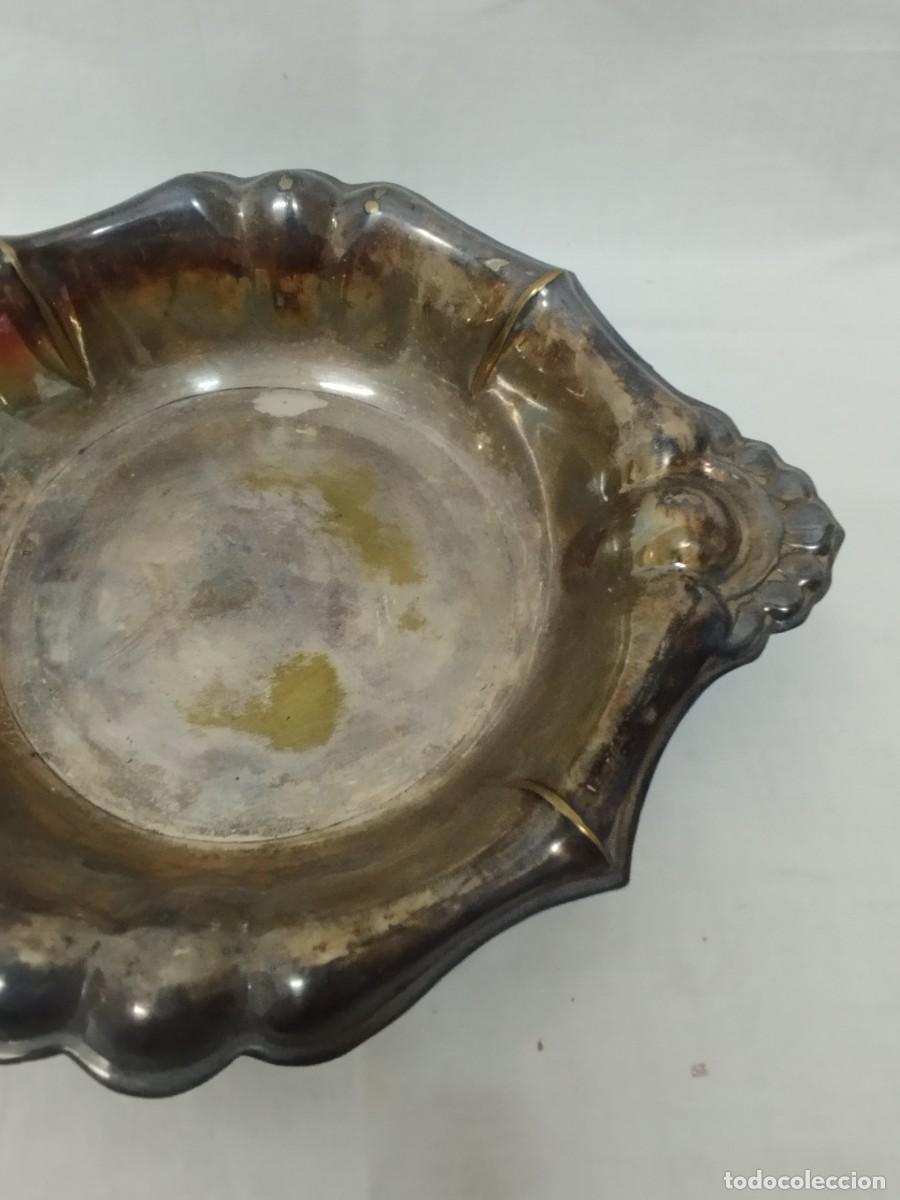 Antig&uuml;edades: BANDEJA DE METAL PLATEADO - Foto 3