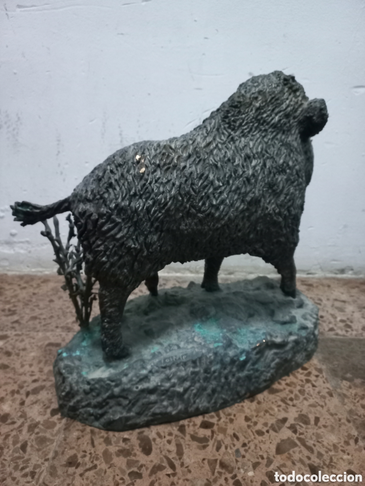Antig&uuml;edades: Figura de bronce JABALI - Foto 4