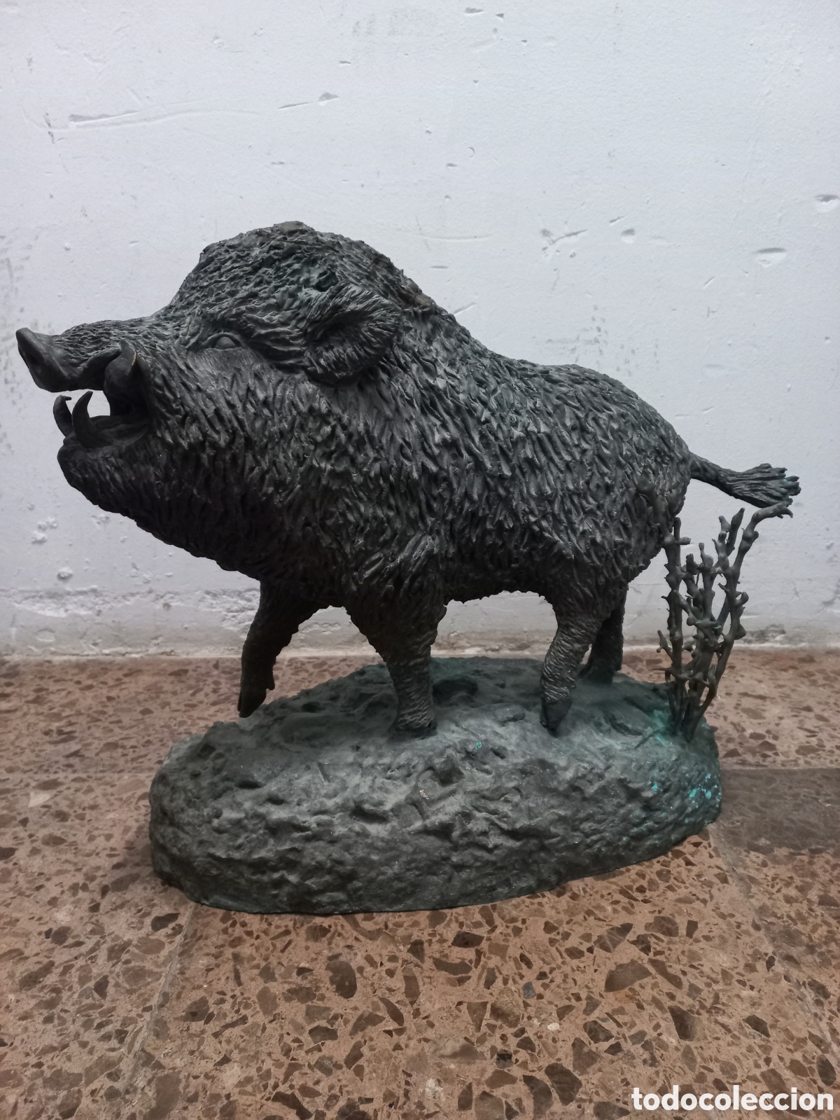 Antig&uuml;edades: Figura de bronce JABALI - Foto 5