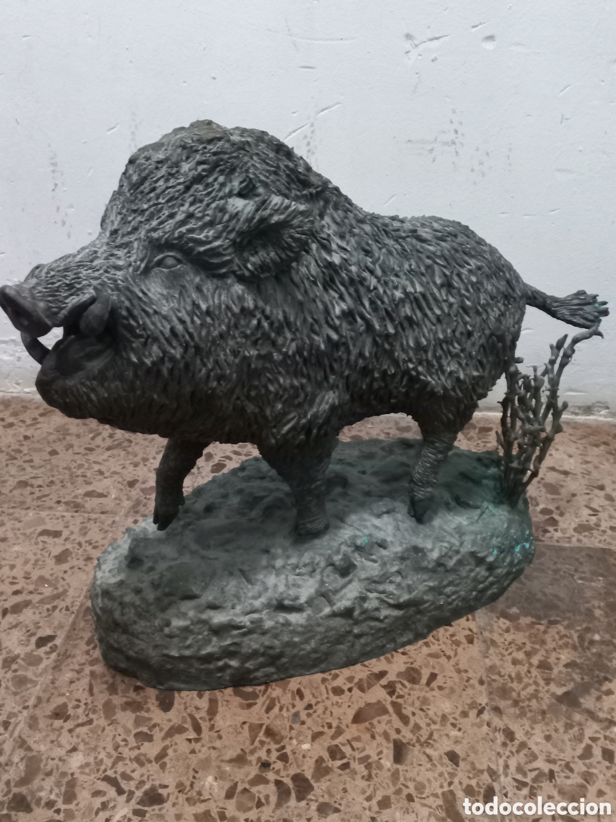 Antig&uuml;edades: Figura de bronce JABALI - Foto 7