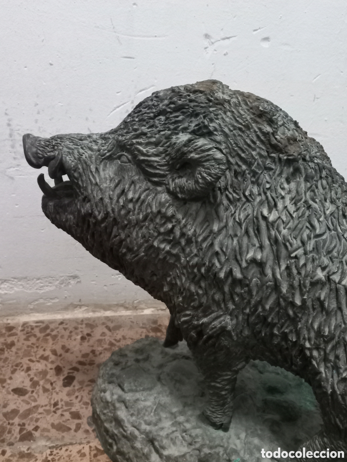 Antig&uuml;edades: Figura de bronce JABALI - Foto 10