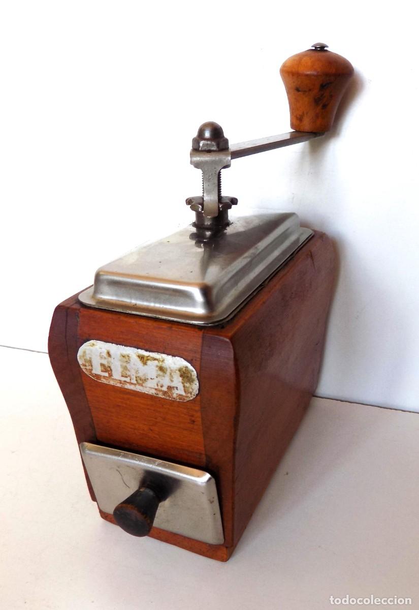 Antig&uuml;edades: MOLINILLO DE CAF&Eacute; MARCA ELMA. &Uacute;LTIMO MODELO PRODUCIDO. ESPA&Ntilde;A. CA. 1960