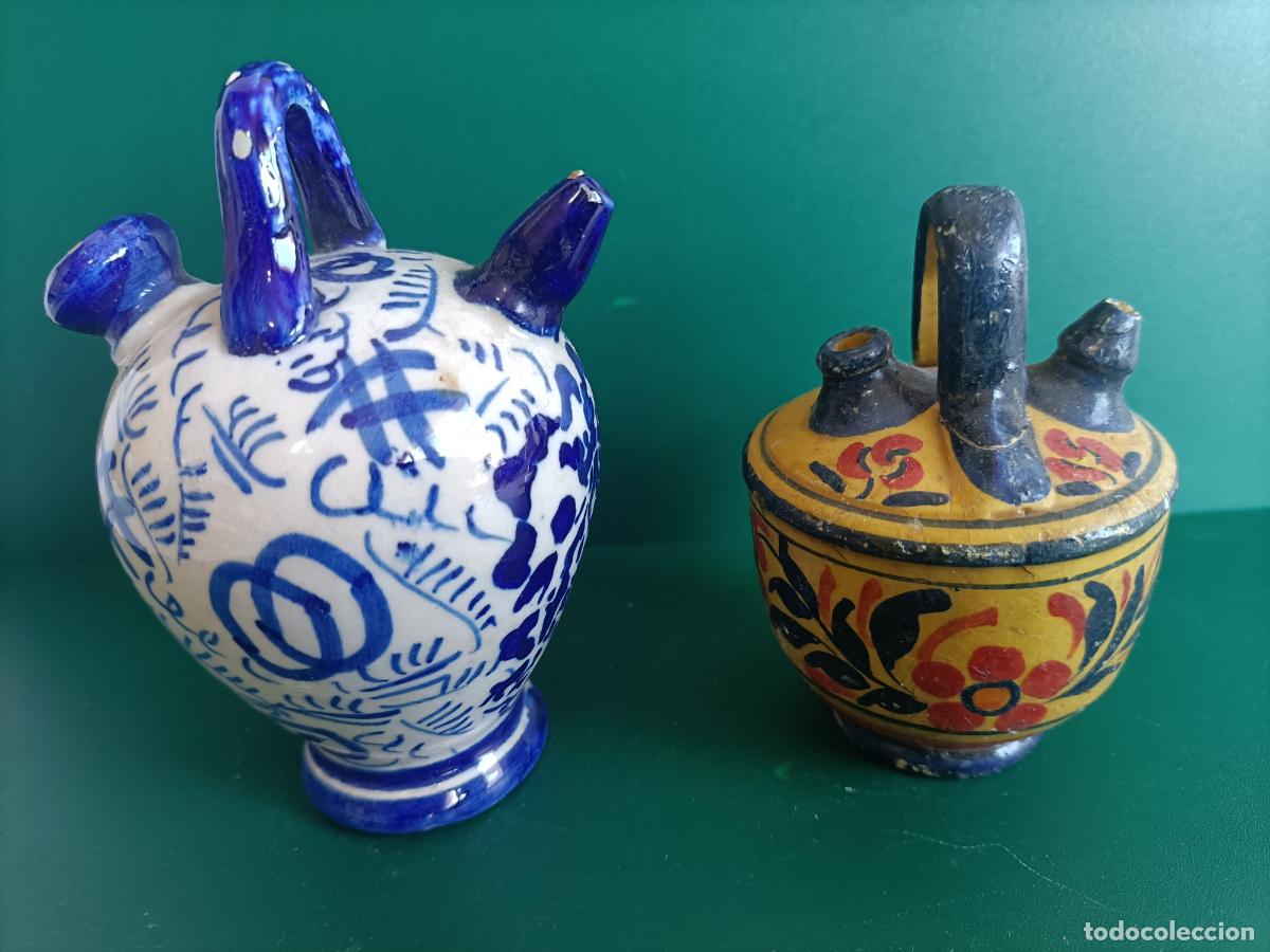 Antig&uuml;edades: 2 CANTAROS PEQUE&Ntilde;OS ANTIGUOS - Foto 3