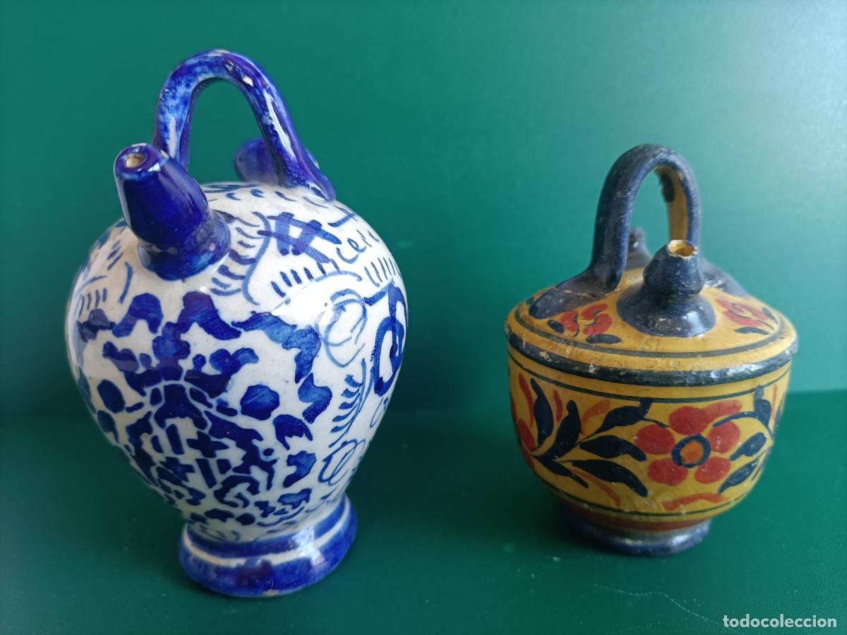 Antig&uuml;edades: 2 CANTAROS PEQUE&Ntilde;OS ANTIGUOS - Foto 7