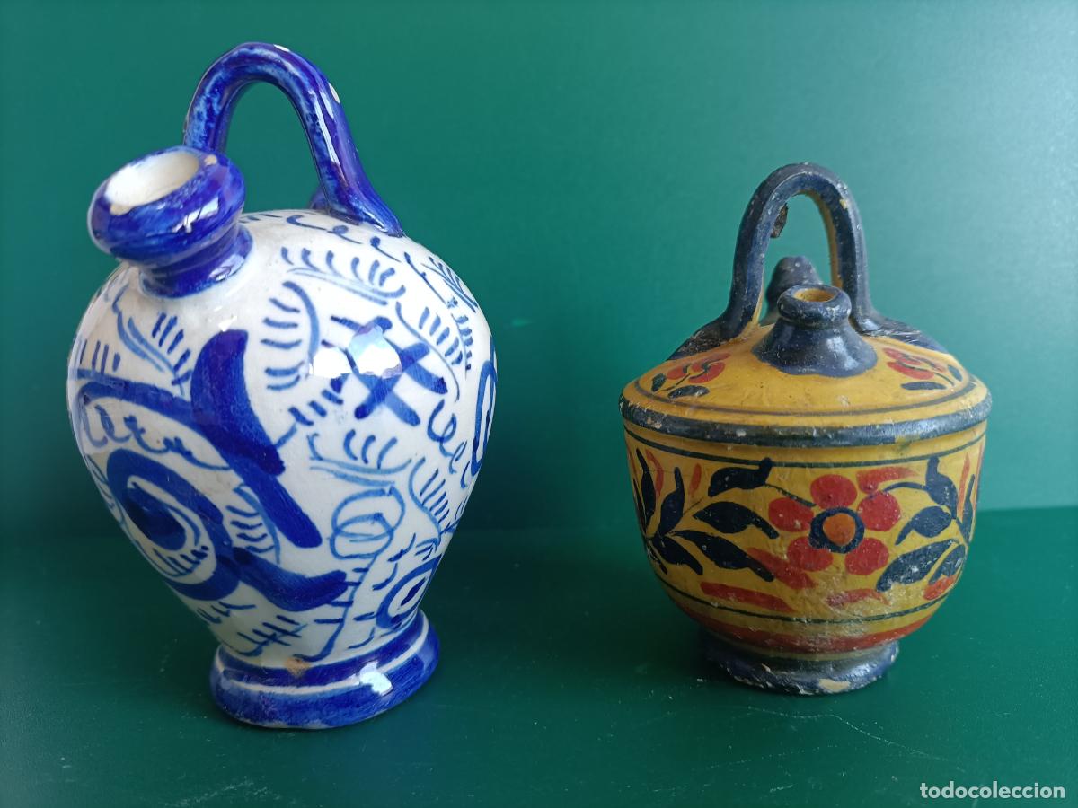 Antig&uuml;edades: 2 CANTAROS PEQUE&Ntilde;OS ANTIGUOS - Foto 8