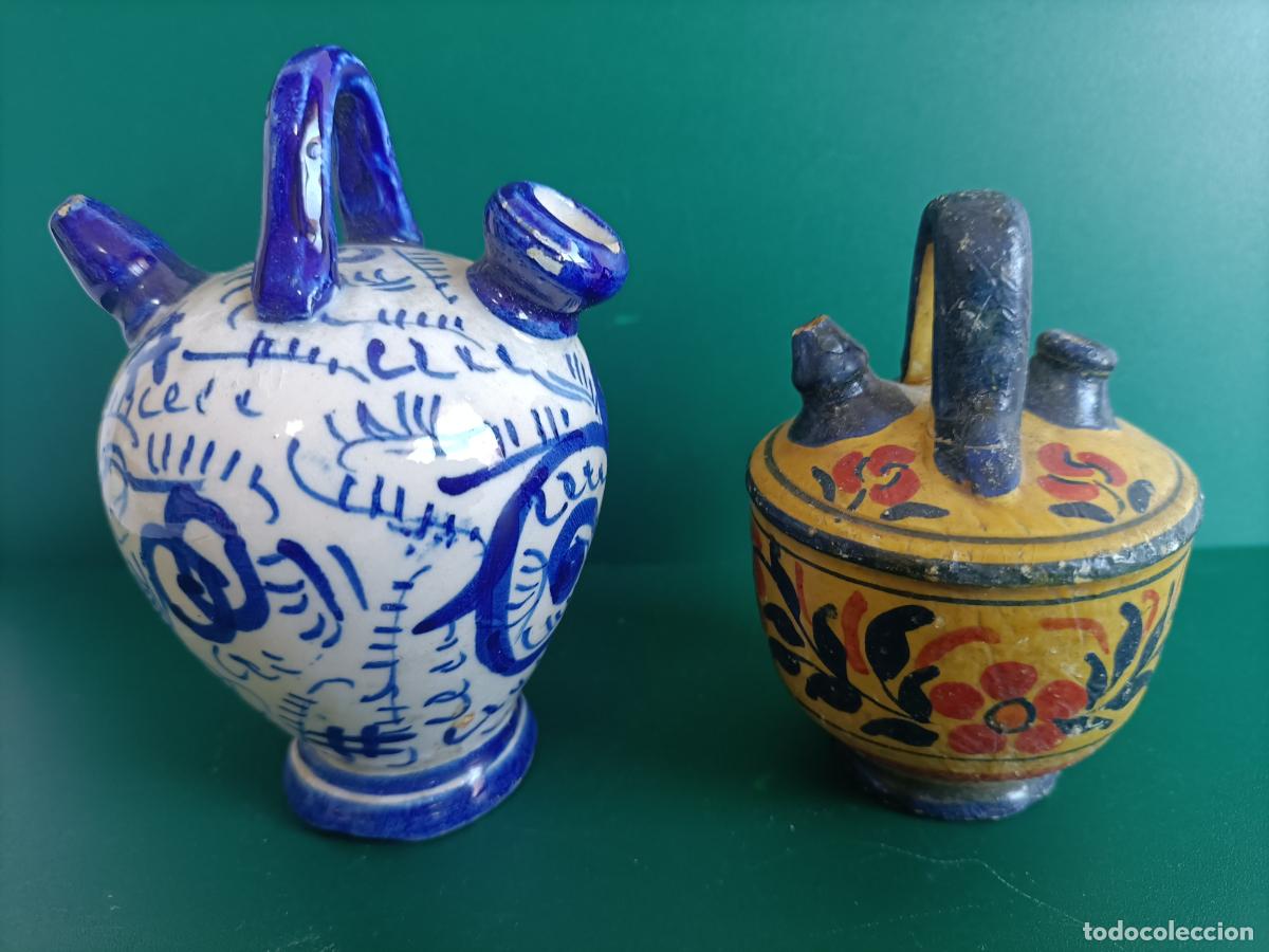 Antig&uuml;edades: 2 CANTAROS PEQUE&Ntilde;OS ANTIGUOS - Foto 1