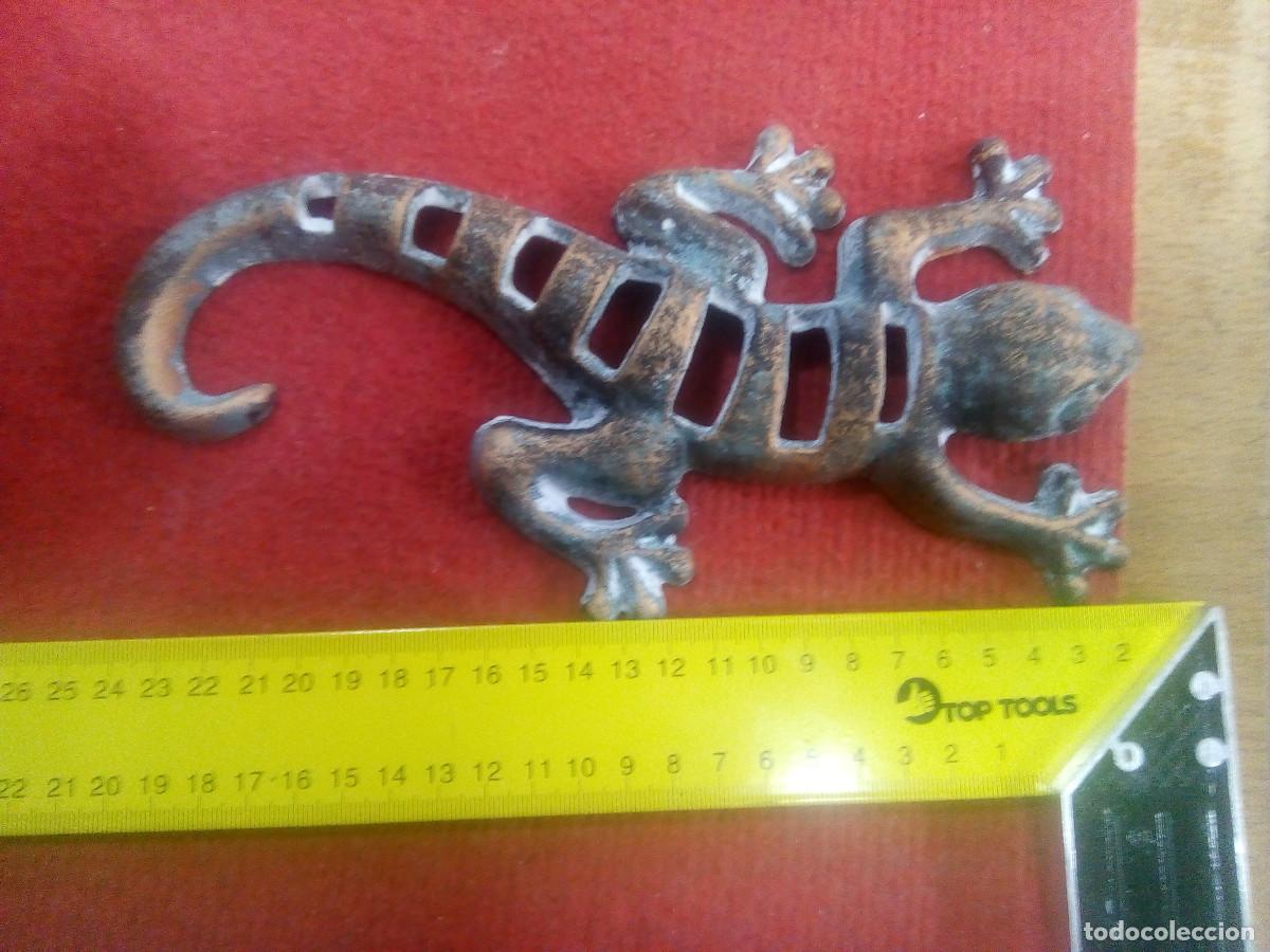 Antig&uuml;edades: LAGARTO HIERRO FUNDIDO - Foto 3