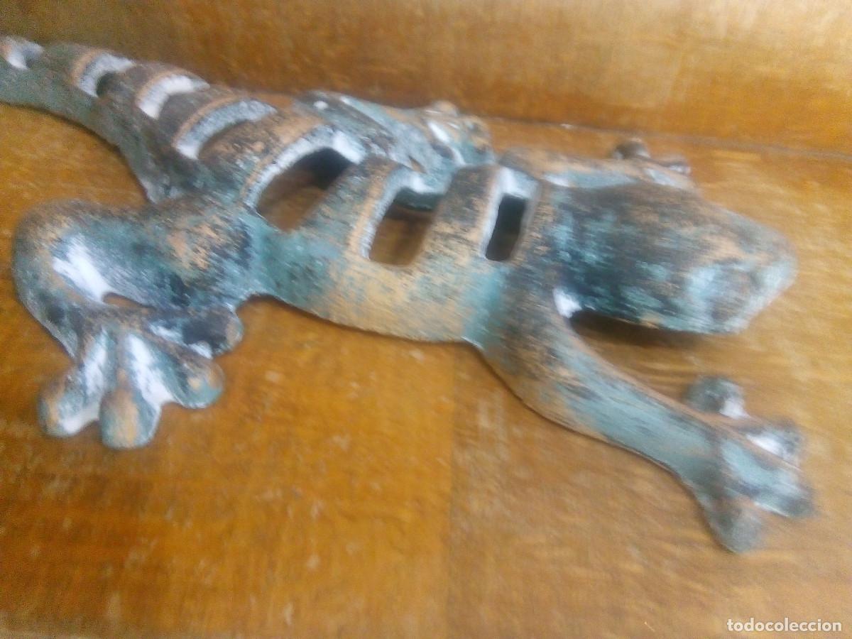 Antig&uuml;edades: LAGARTO HIERRO FUNDIDO - Foto 4