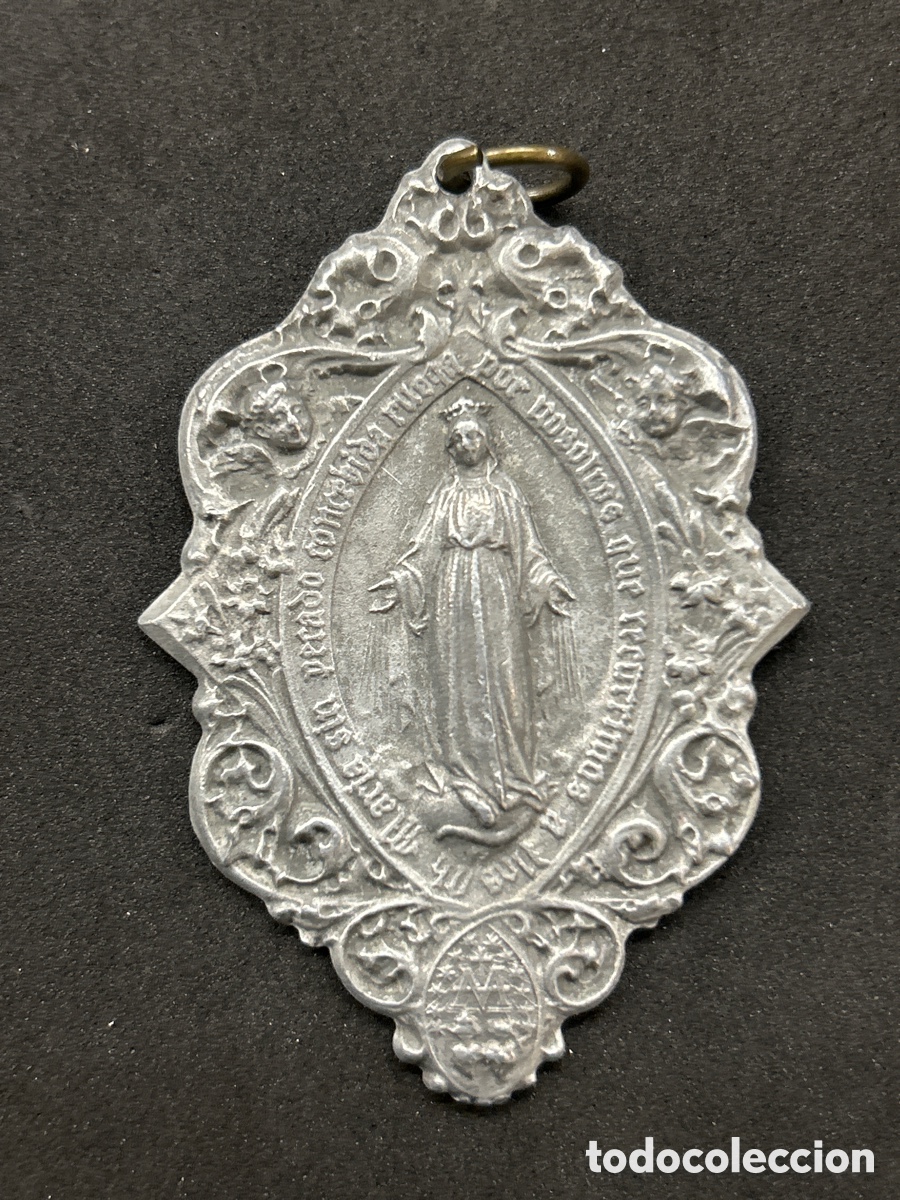 Antig&uuml;edades: Lote 4 medallas religiosas - Foto 3