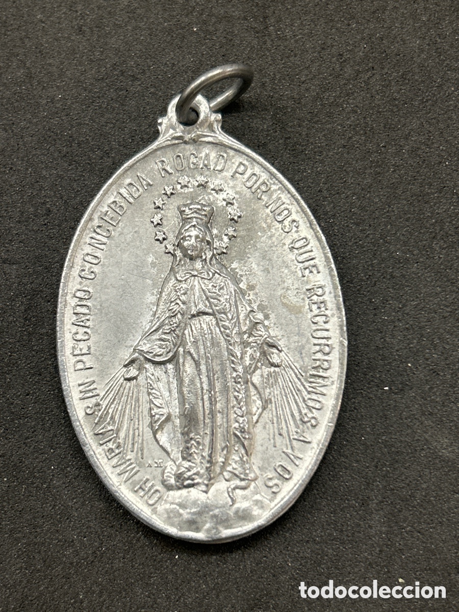 Antig&uuml;edades: Lote 4 medallas religiosas - Foto 5