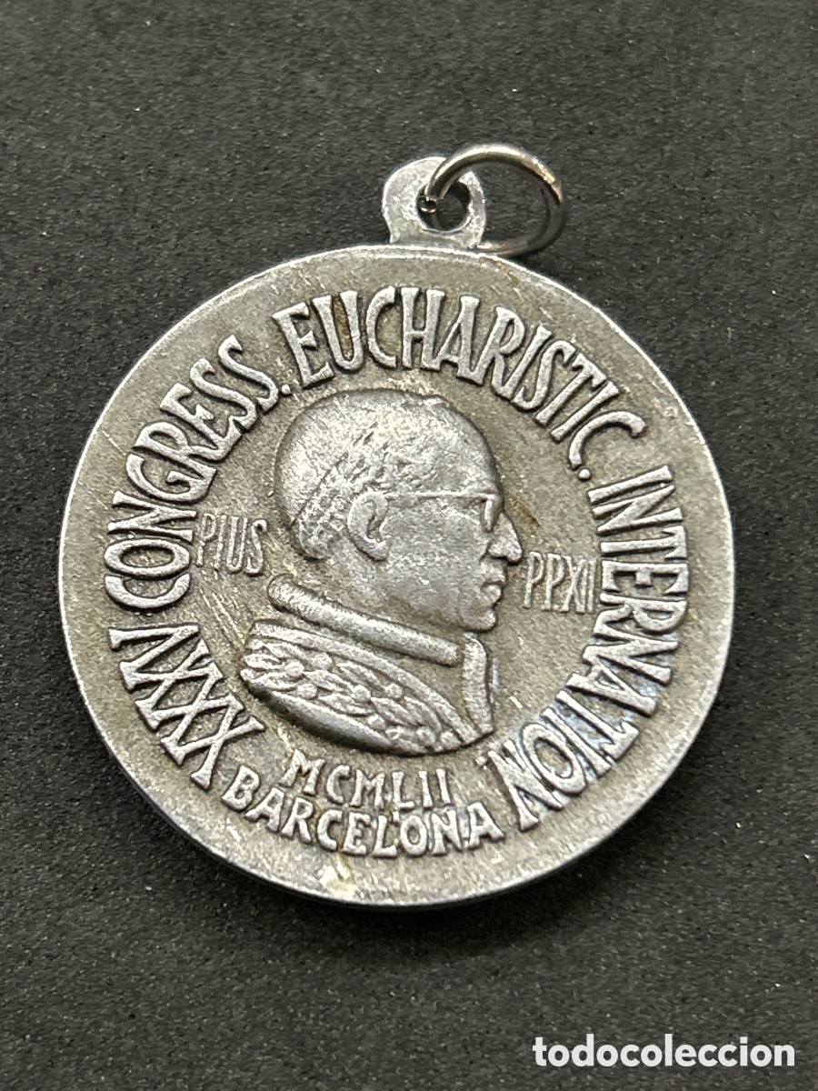 Antig&uuml;edades: Lote 4 medallas religiosas - Foto 9