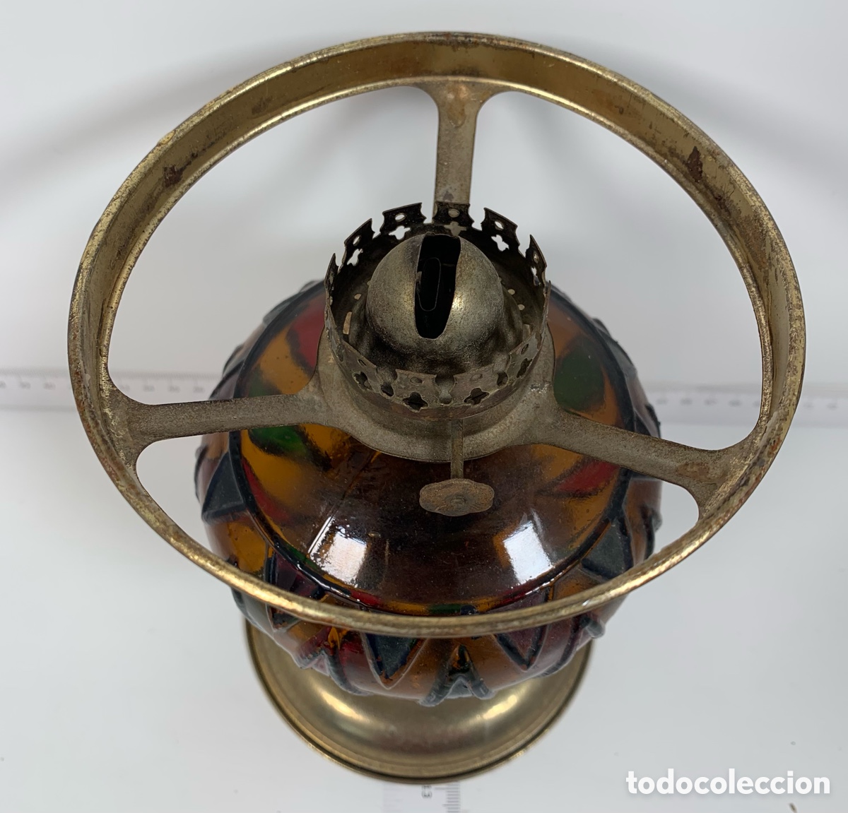Antig&uuml;edades: 01_L&aacute;mpara queroseno - Foto 5