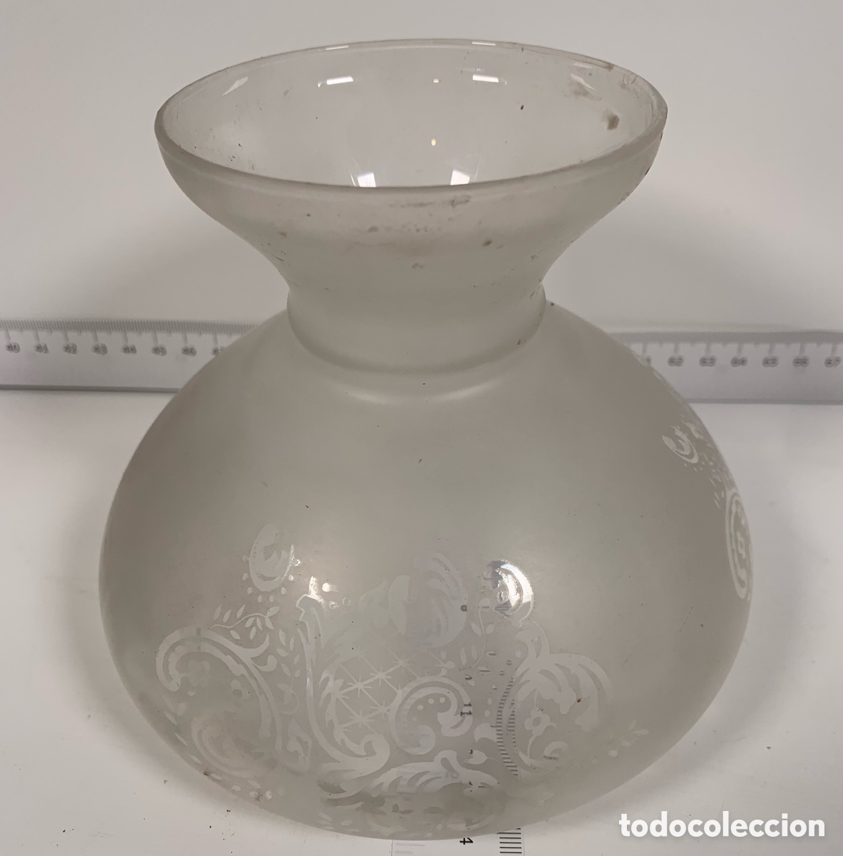 Antig&uuml;edades: 01_Tulipa de cristal - Foto 1