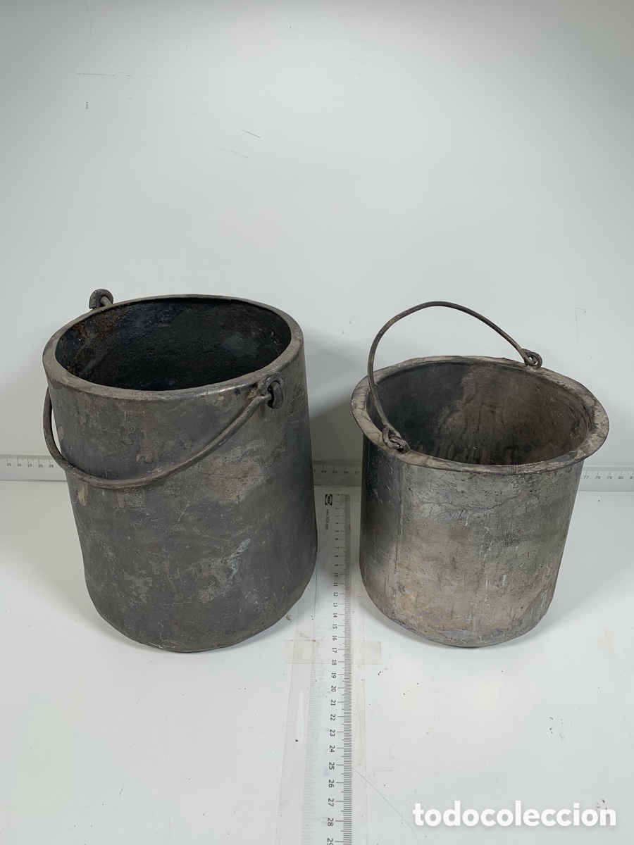 Antig&uuml;edades: 01_antigua Cubeta doble - Foto 2