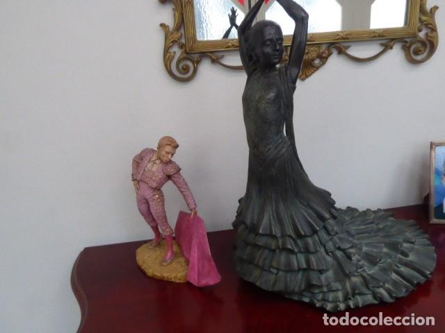 Antig&uuml;edades: Figura bronce y cer&aacute;mica - Foto 2