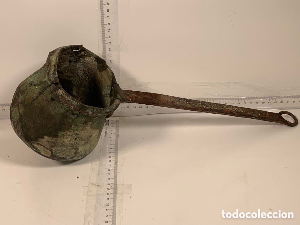 Antig&uuml;edades: 01_Antiguo cazo cobre - Foto 2