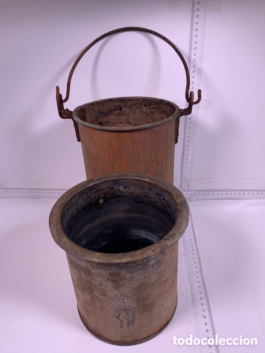 Antig&uuml;edades: 01_Olla doble de cobre - Foto 4