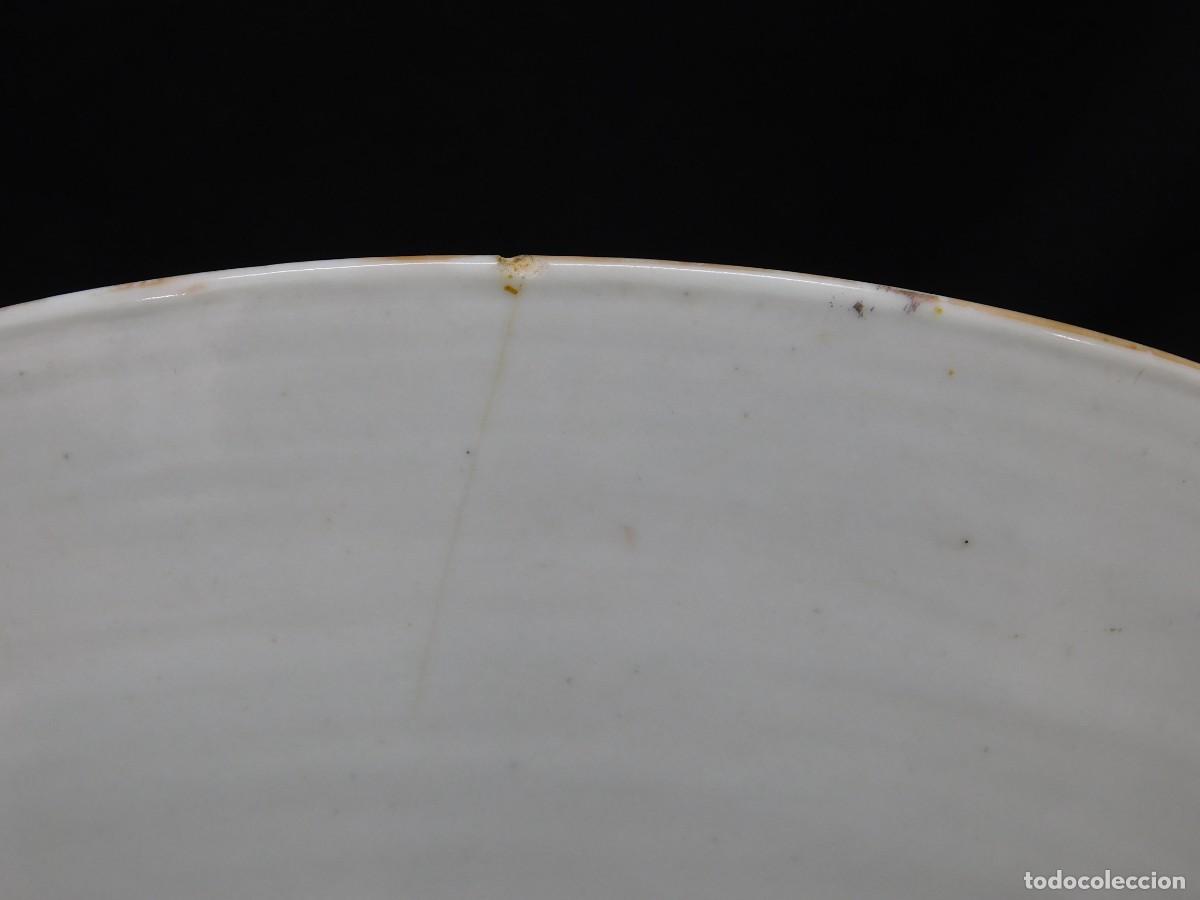 Antig&uuml;edades: PLATO CHINO PORCELANA - Foto 13