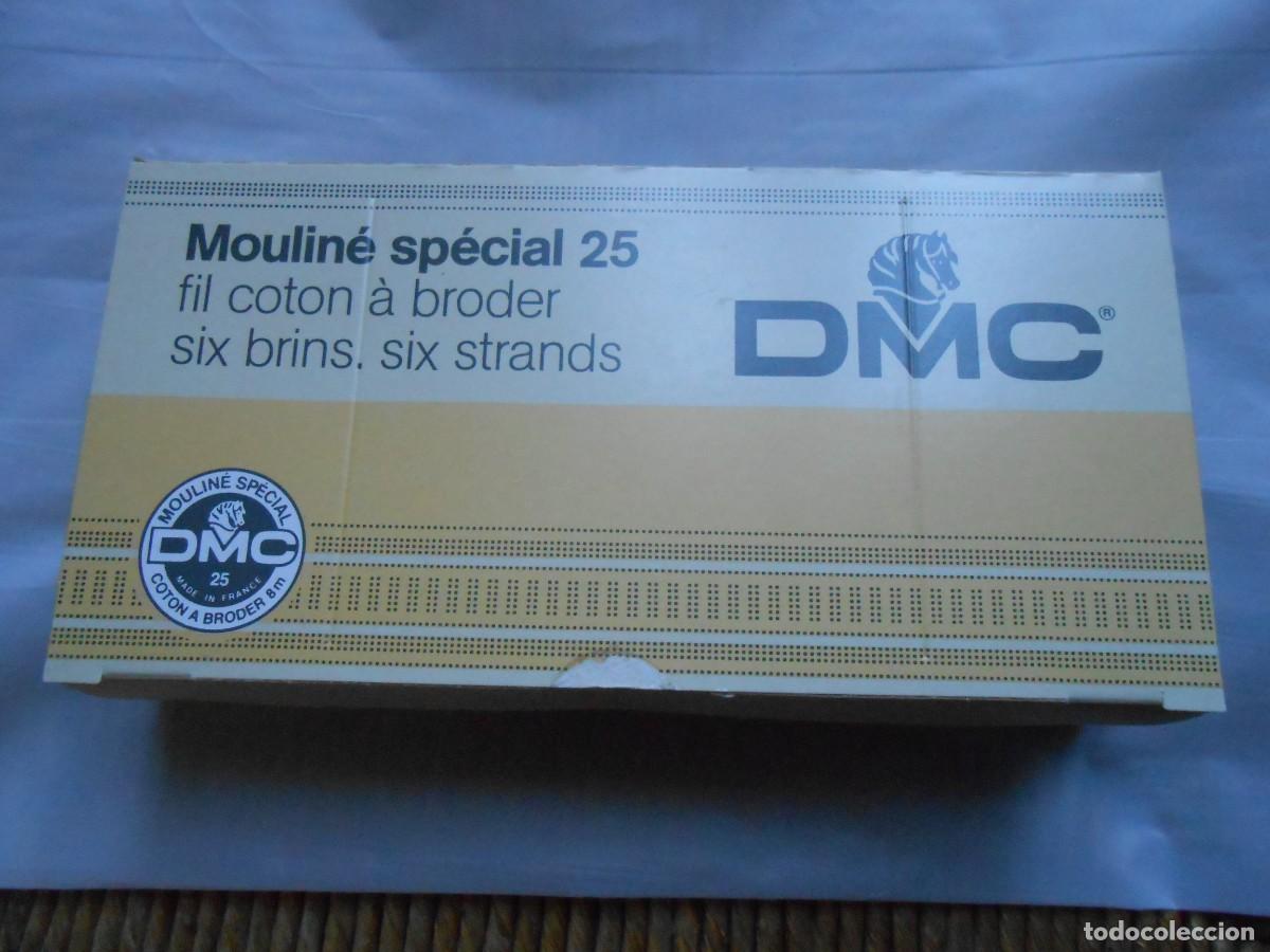 Antig&uuml;edades: Hilo Bordar DMC -Caja 8 Madejas - Foto 2