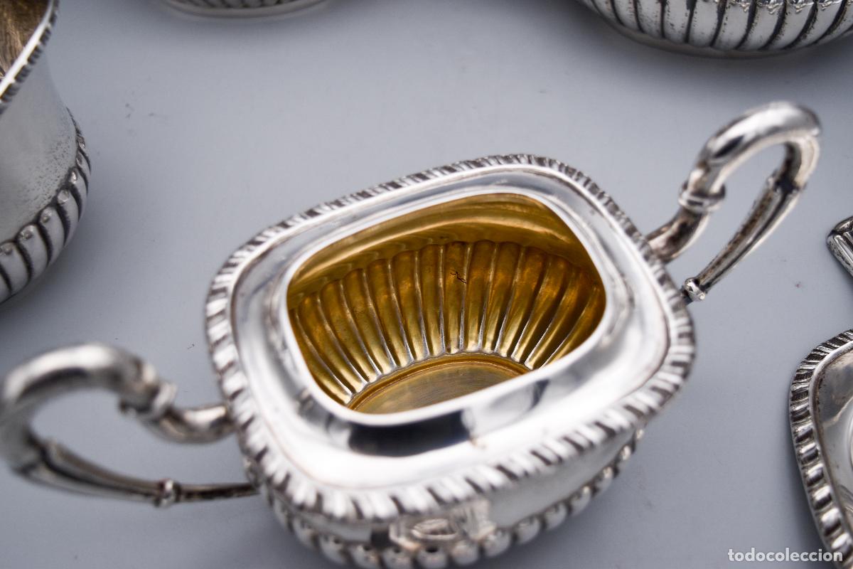 Antig&uuml;edades: Juego de caf&eacute; y t&eacute; - Plata - Foto 10