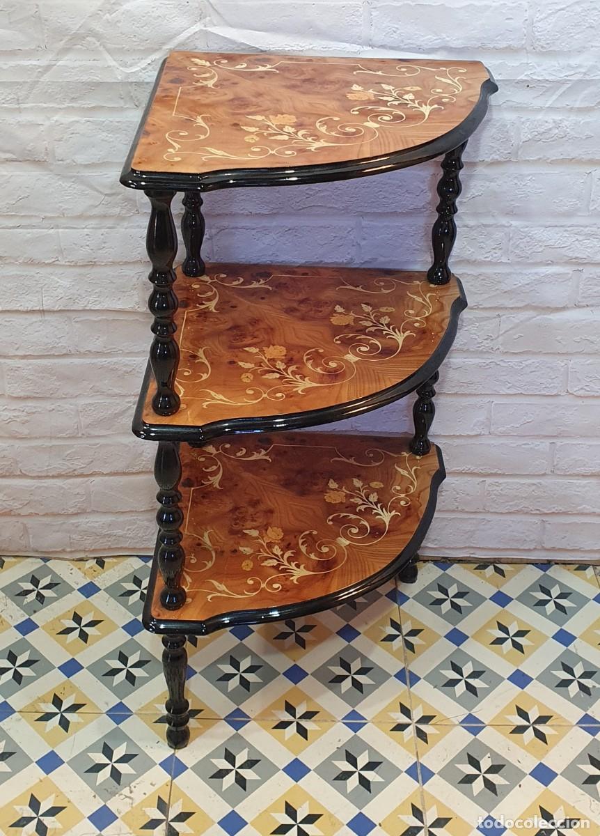 Antig&uuml;edades: Mesa esquinera o rinconera auxiliar REF VCM - Foto 3