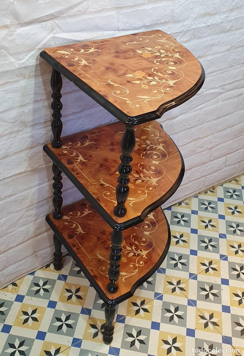 Antig&uuml;edades: Mesa esquinera o rinconera auxiliar REF VCM - Foto 4