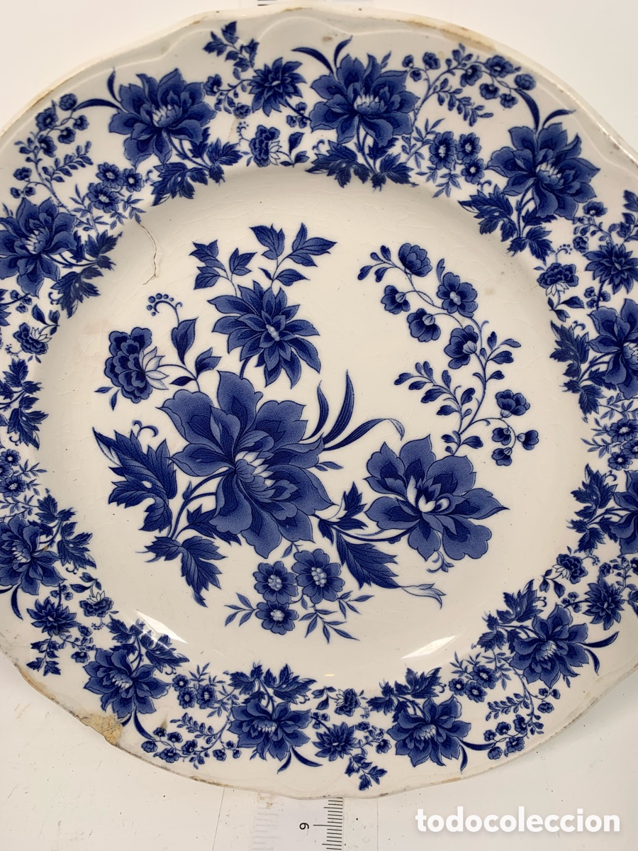 Antig&uuml;edades: 01_ Plato Bluebouquet - Foto 2