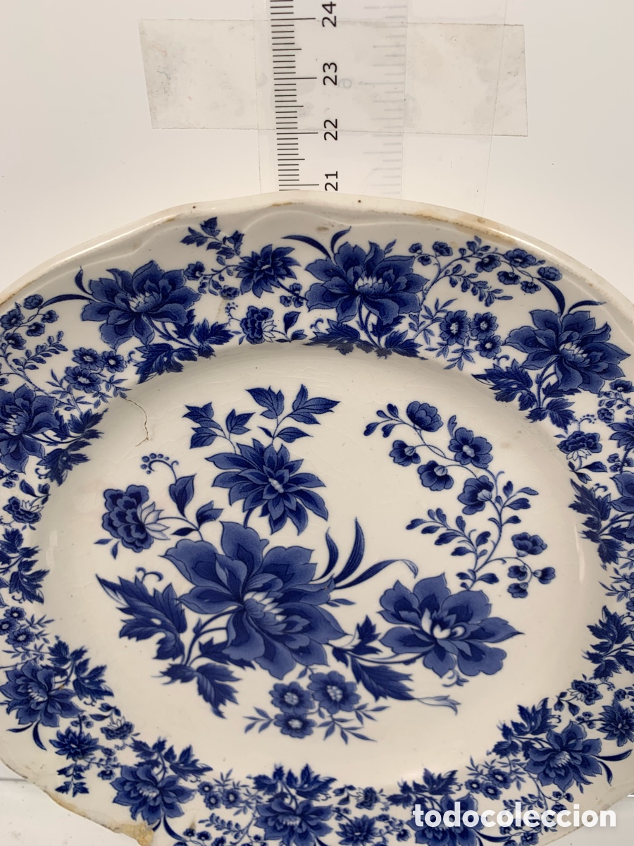 Antig&uuml;edades: 01_ Plato Bluebouquet - Foto 3